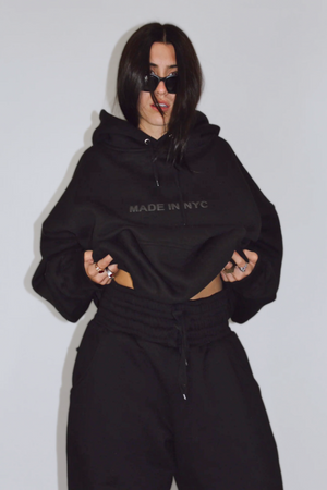 Tell Her You Love Her Hoodie in Black
