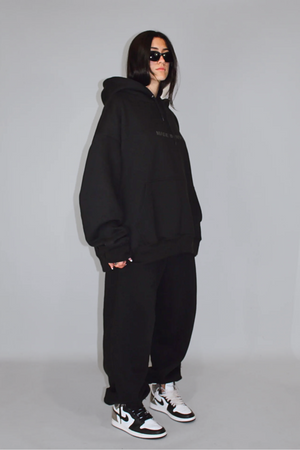 Tell Her You Love Her Hoodie in Black