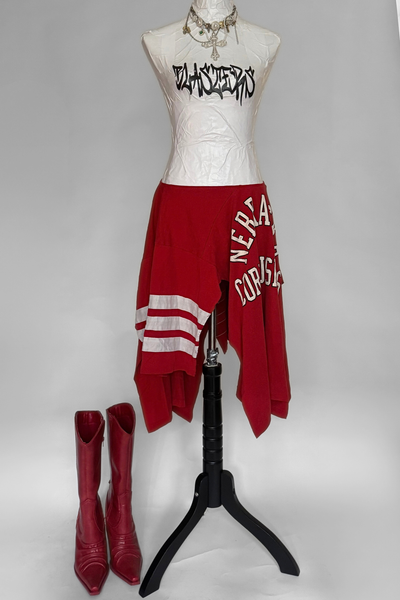 Load image into Gallery viewer, T-SHIRT SKIRT — NEBRASKA (S-L)