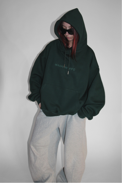Load image into Gallery viewer, Tell Her You Love Her Hoodie in Forest
