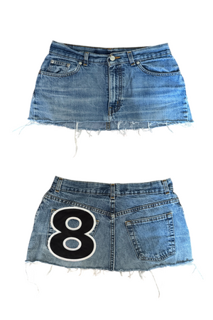 Micro Mini Denim #8 (Size 24)