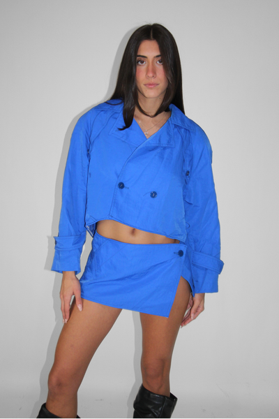 Load image into Gallery viewer, BLUEPRINT TRENCH SET