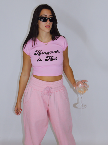 Load image into Gallery viewer, Sculpting Sweatpants in Pink