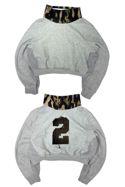 Load image into Gallery viewer, LEOPARD MOCKNECK #2