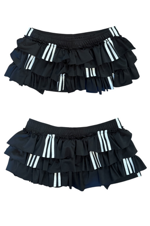 RUFFLED MINI SKIRT 01