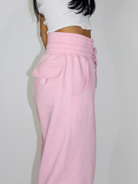 Load image into Gallery viewer, Sculpting Sweatpants in Pink