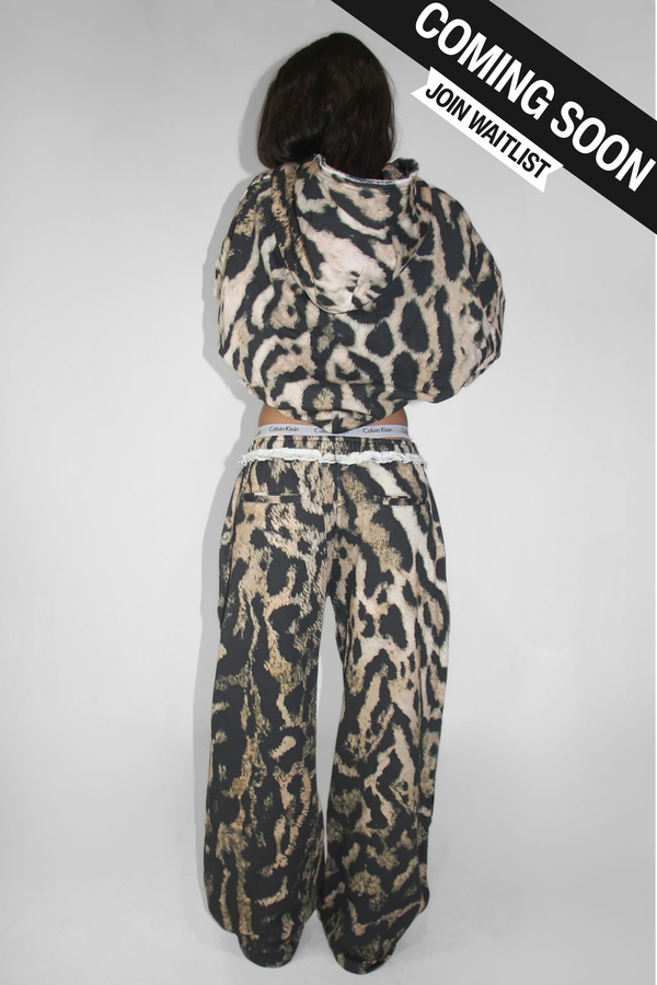 The Leopard Sweats French Terry