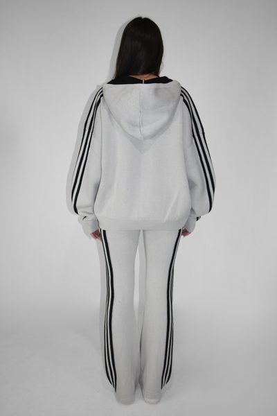 Load image into Gallery viewer, IBIZA Knit Double Zip Hoodie