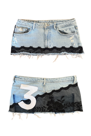 Micro Mini Denim #3 (Size 25)