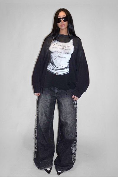 Load image into Gallery viewer, Famous Vintage Wash Long Sleeve