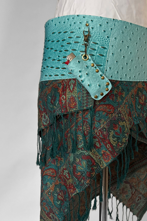 BELTED MINI — ICEY CROC / MARRAKECH
