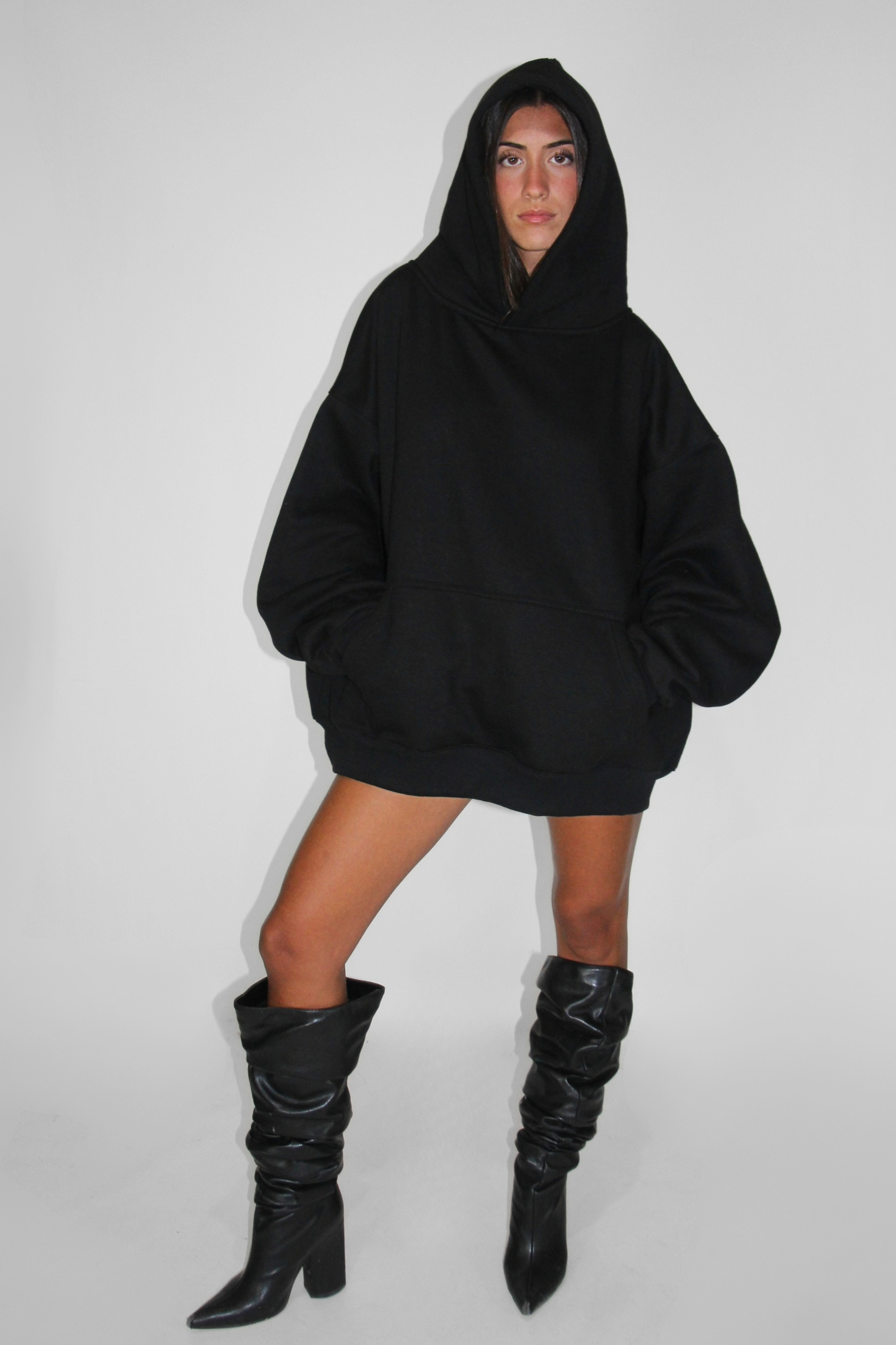 Less Internet More Party Rhinestone Hoodie