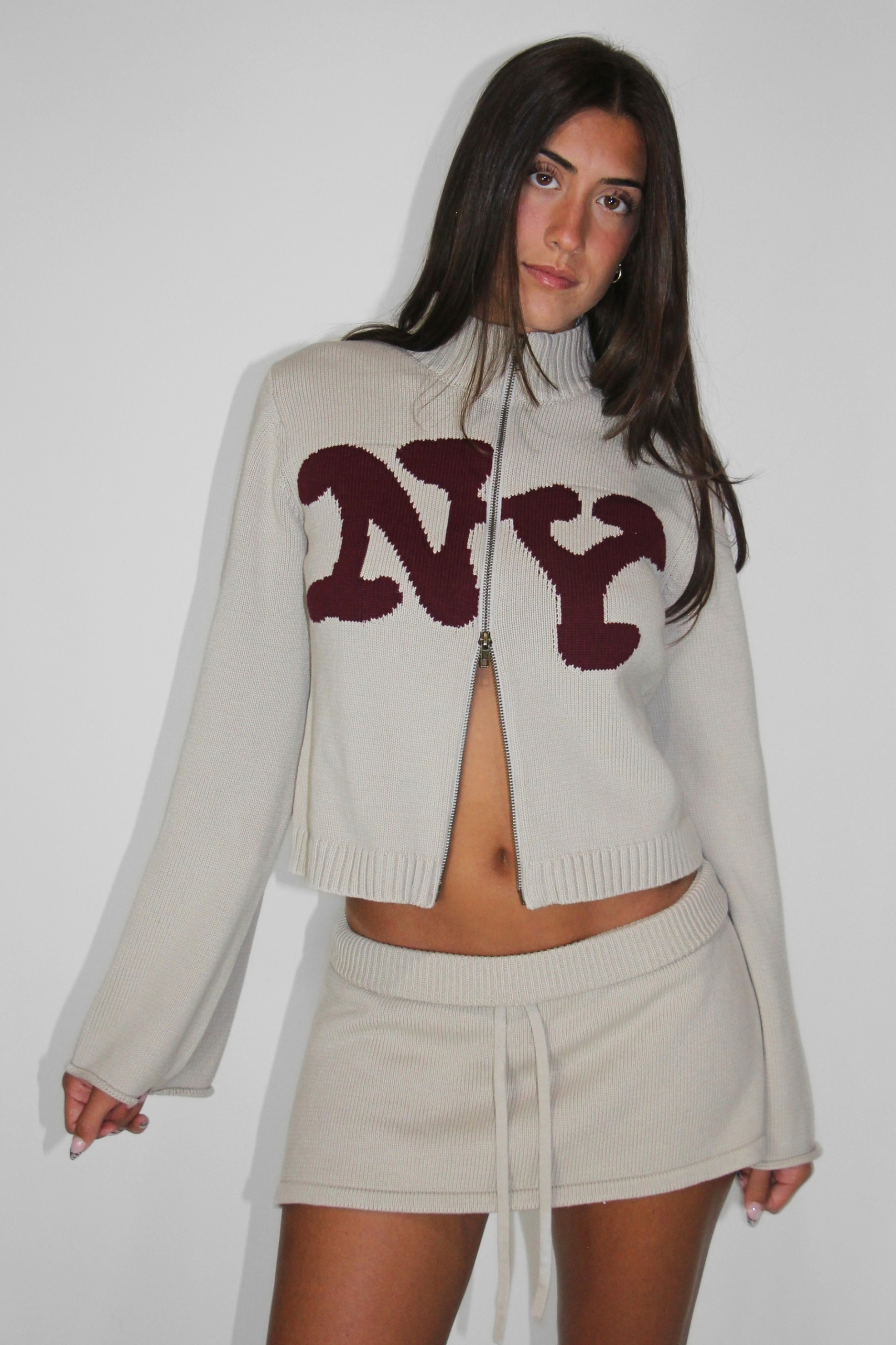 New York Knit Zip Up