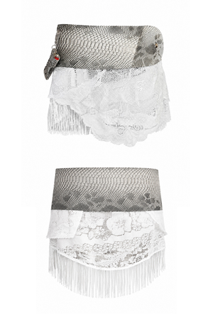 BELTED SKIRT — VIPER / TIL DEATH 03