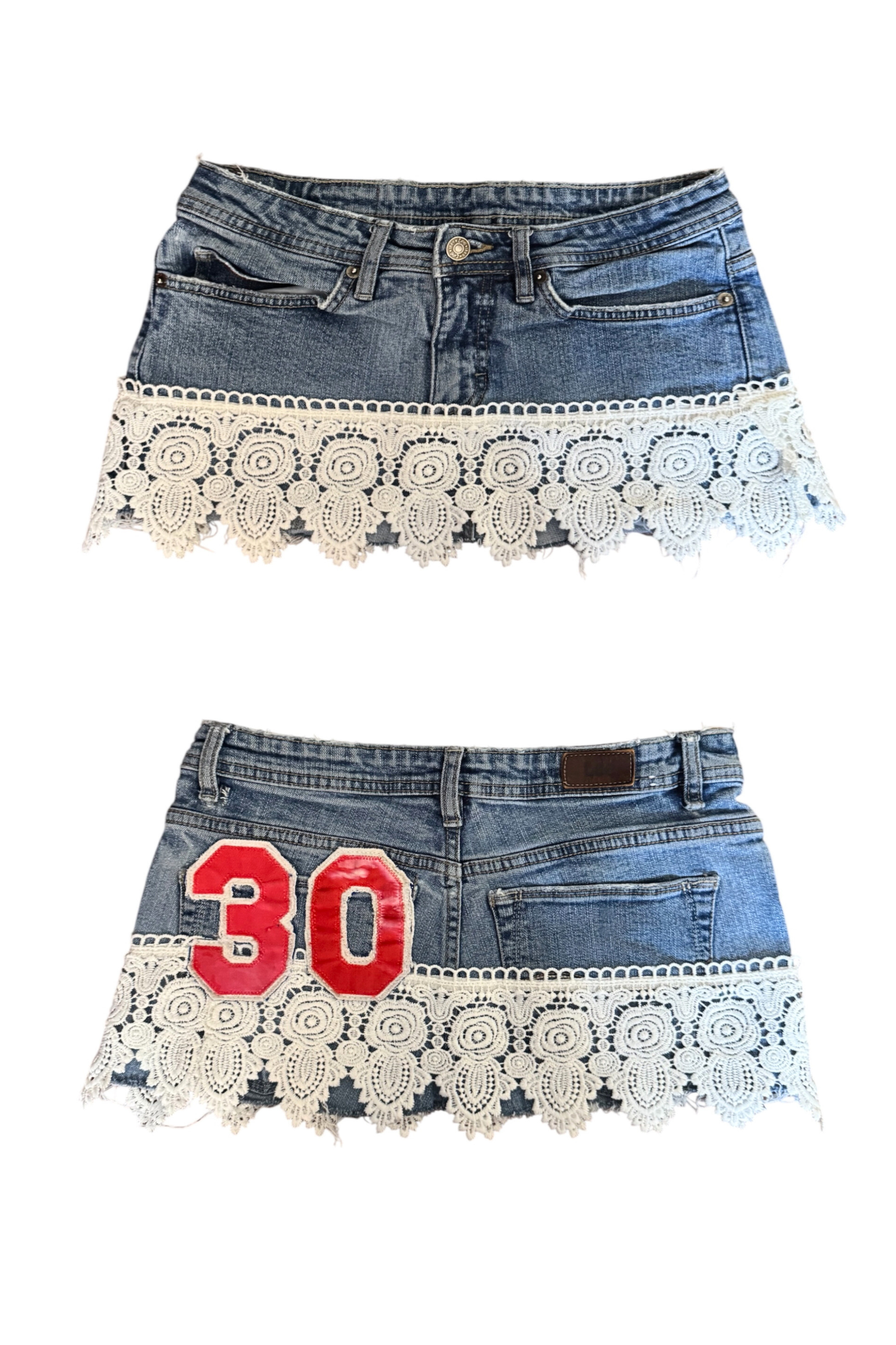 Micro Mini Denim #30 (Size 23)