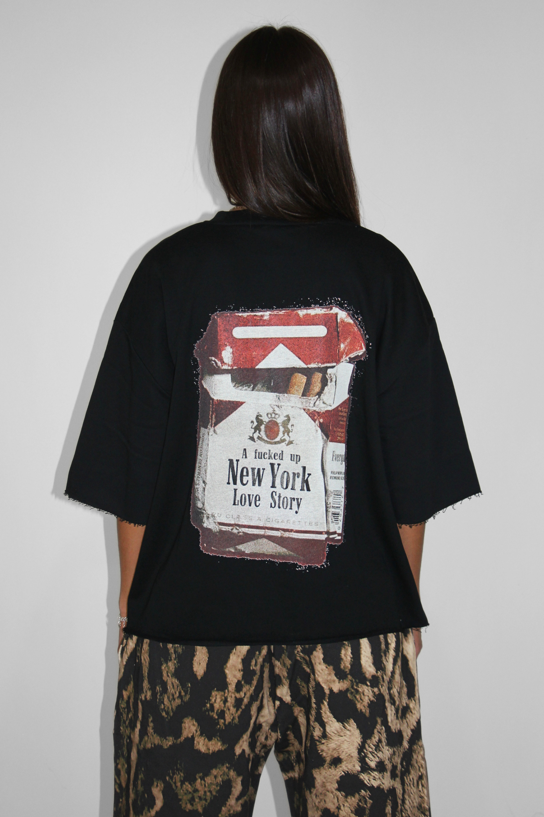 A F*cked up New York Love Story Boxy Tee
