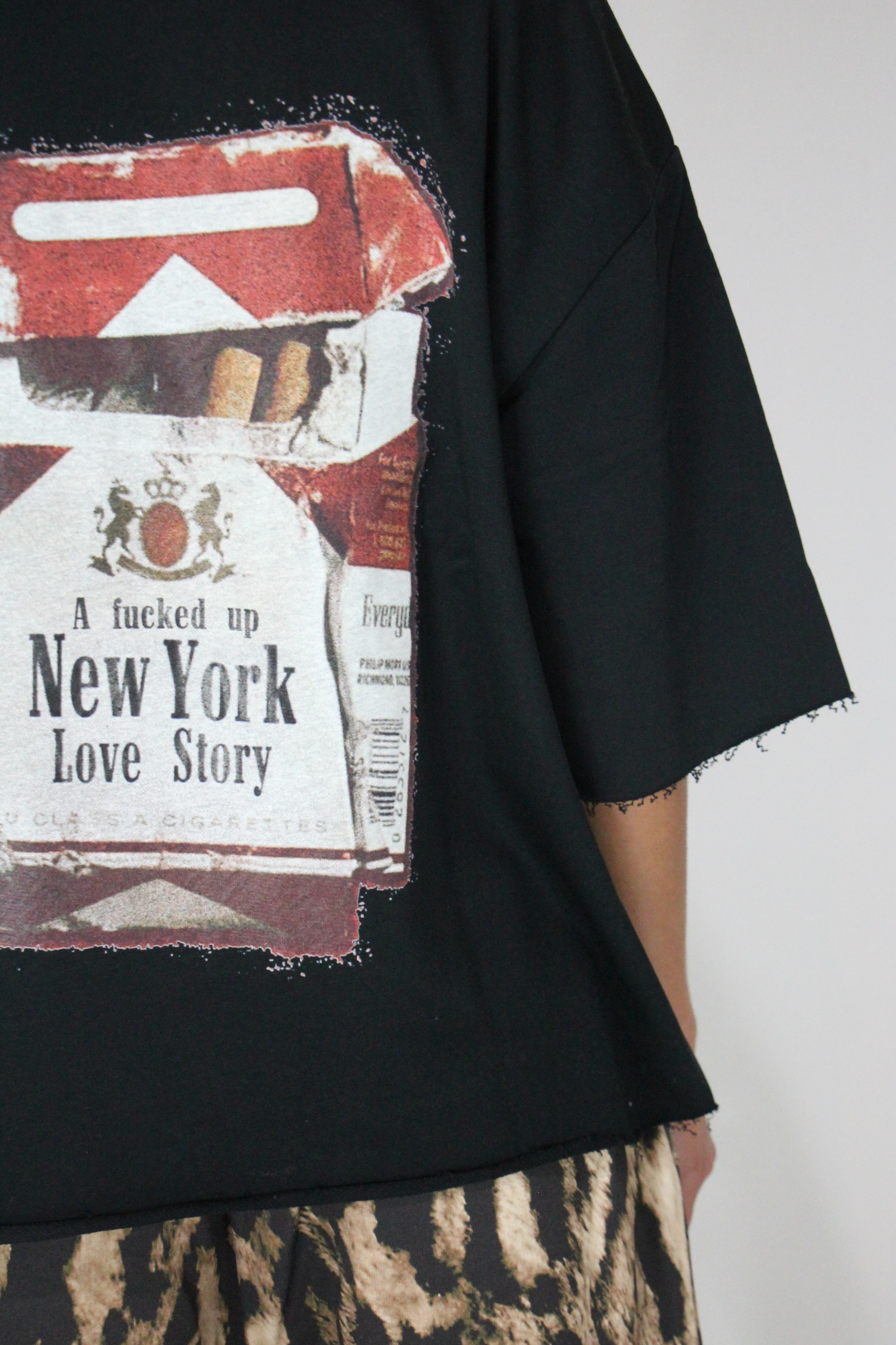 A F*cked up New York Love Story Boxy Tee