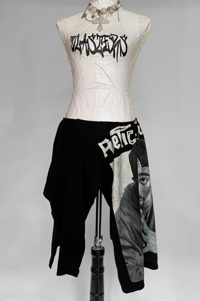 Load image into Gallery viewer, T-SHIRT SKIRT — POETIC JUSTICE (S-L)
