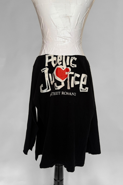 Load image into Gallery viewer, T-SHIRT SKIRT — POETIC JUSTICE (S-L)
