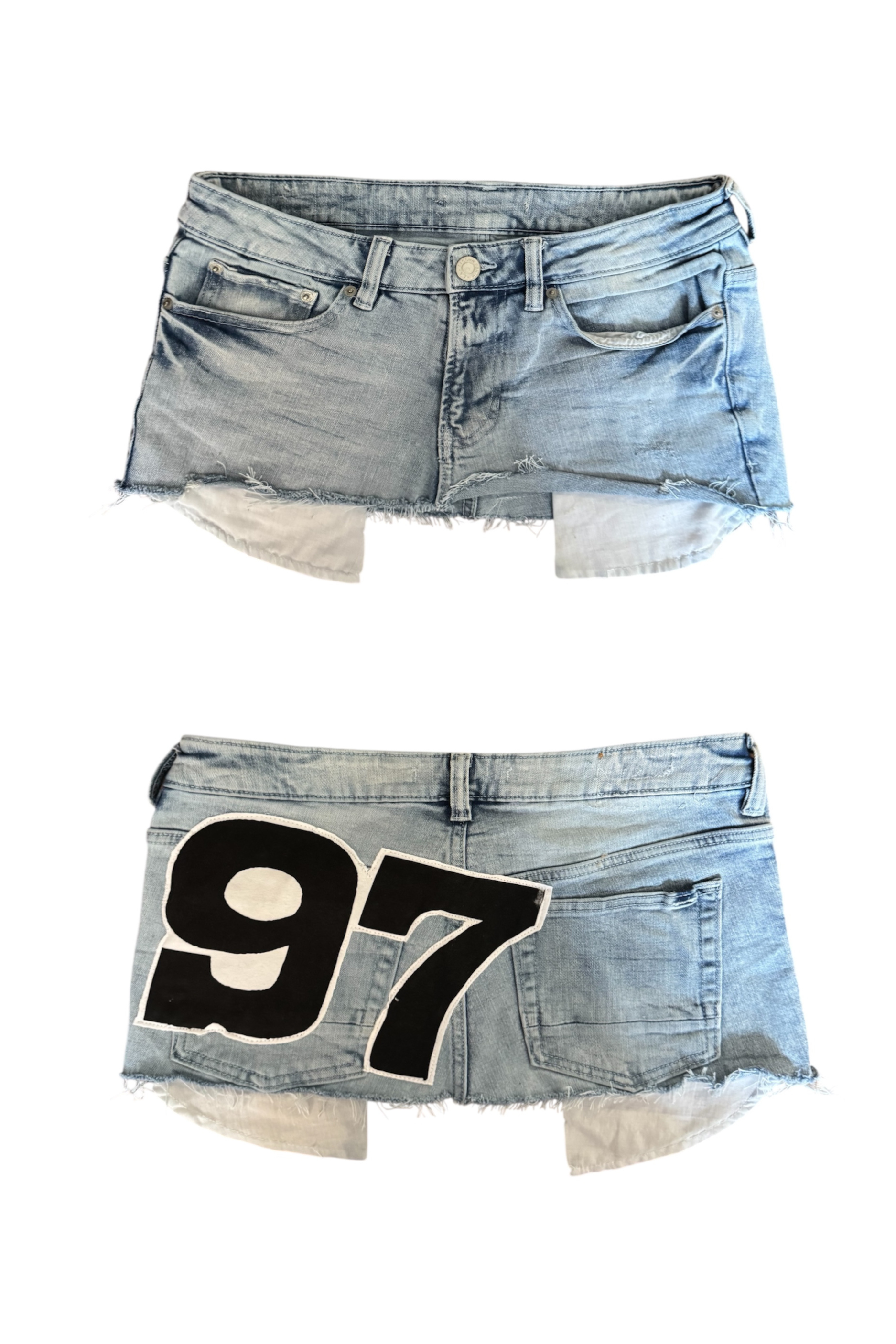 Micro Mini Denim #97 (Size 26)