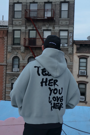 Tell Her You Love Her Knit Hoodie