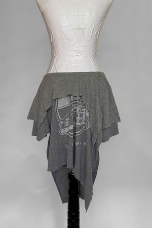 T-SHIRT SKIRT — UNIVERSITY (XS-M)