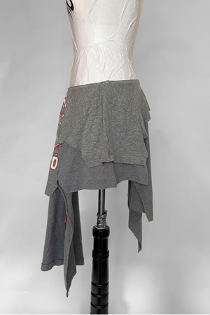 T-SHIRT SKIRT — UNIVERSITY (XS-M)