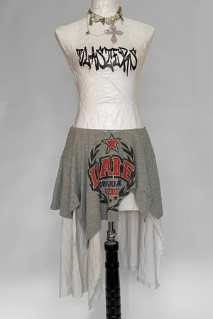 T-SHIRT SKIRT — DARE (S-L)