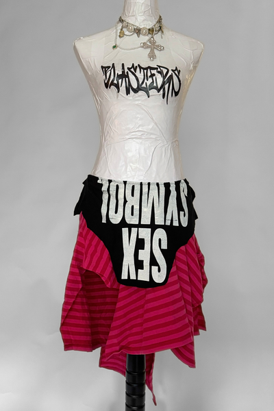 Load image into Gallery viewer, T-SHIRT SKIRT — SEX SYMBOL (1X- 3X)
