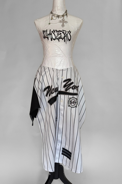 Load image into Gallery viewer, T-SHIRT SKIRT — NEW YORK (L-2X)
