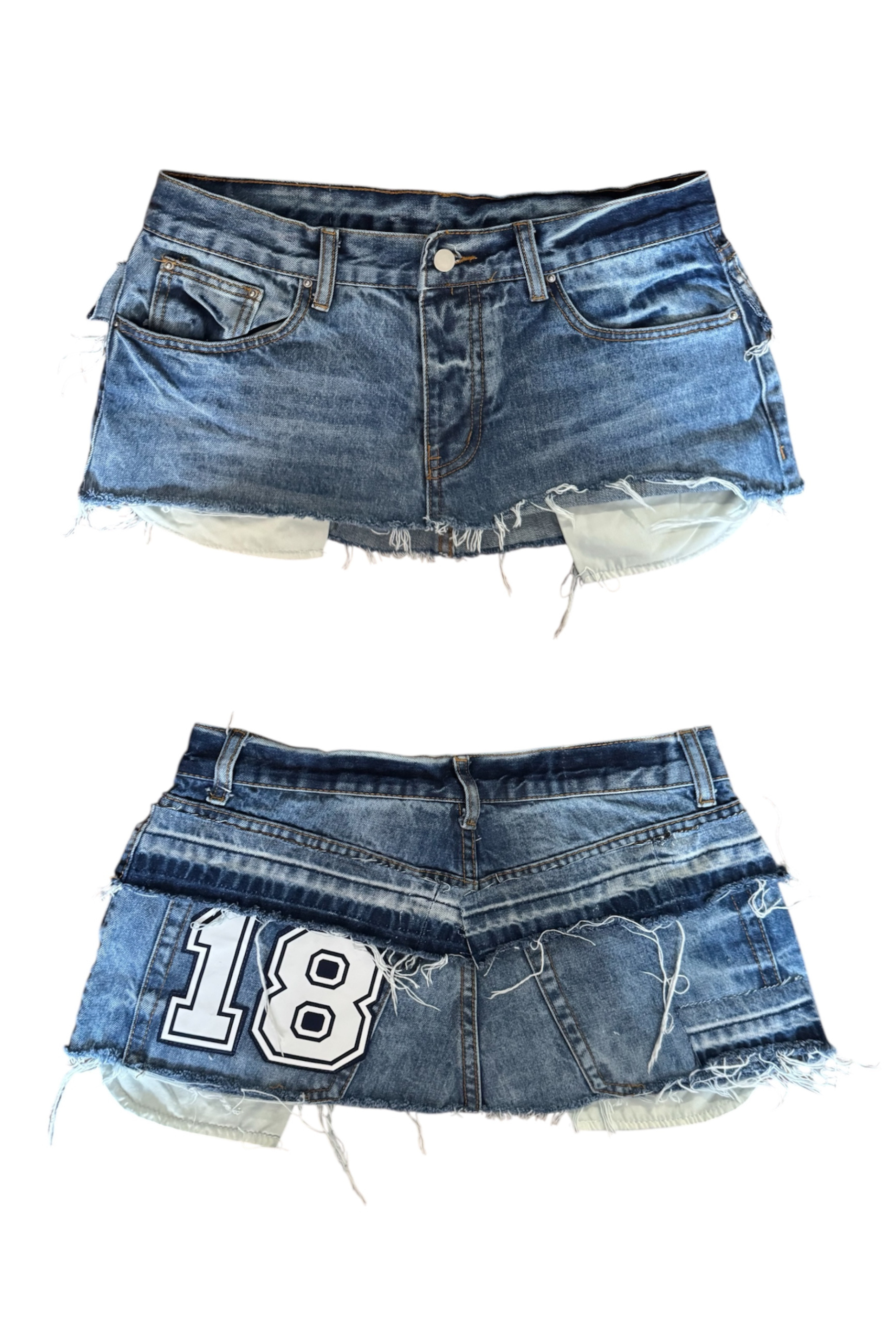 Micro Mini Denim #18 (Size 26)