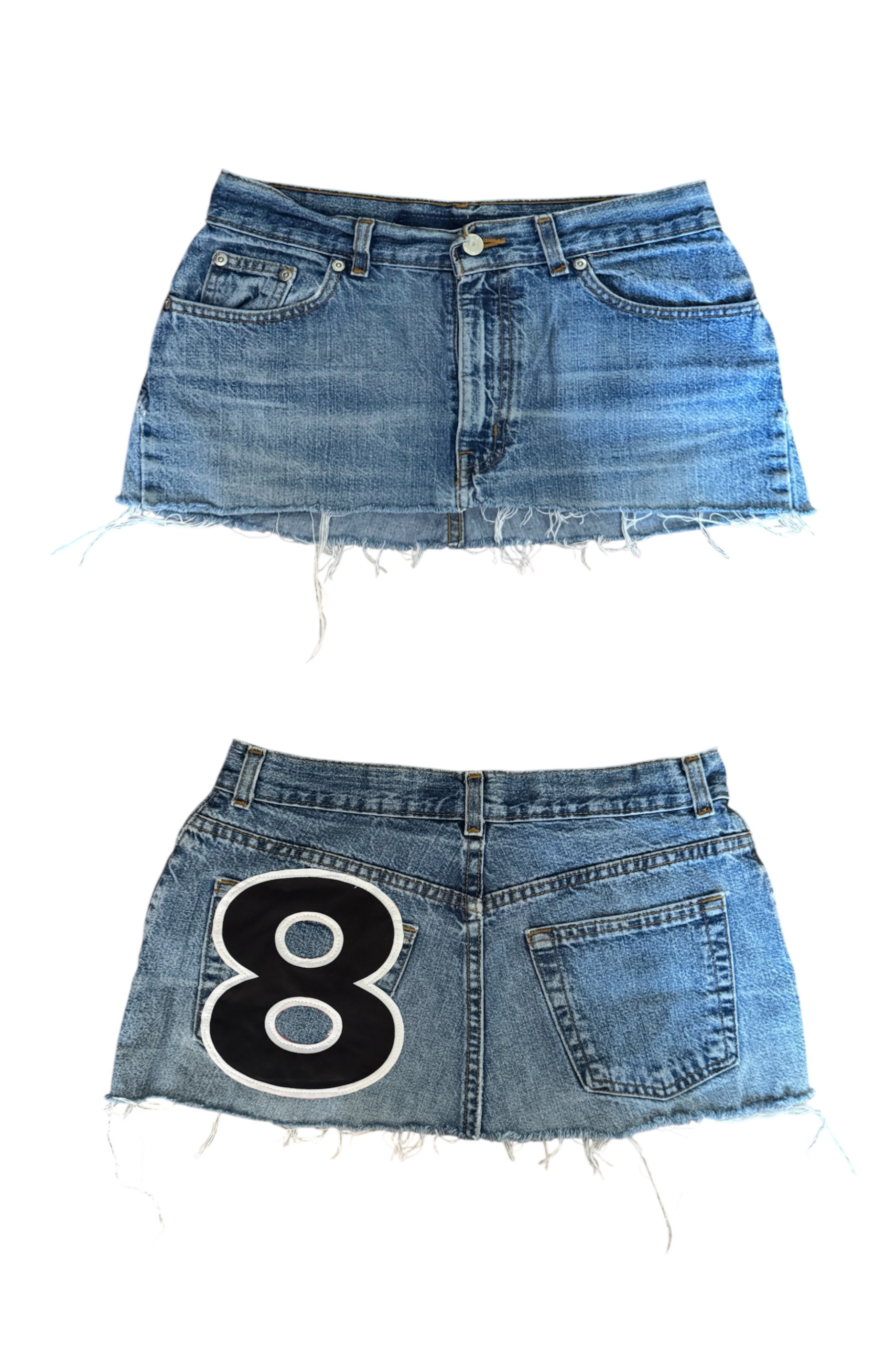 Micro Mini Denim #8 (Size 24)