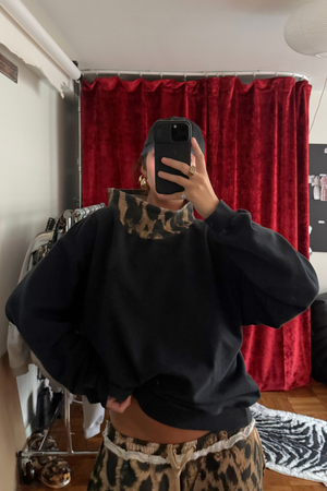 LEOPARD MOCKNECK #21
