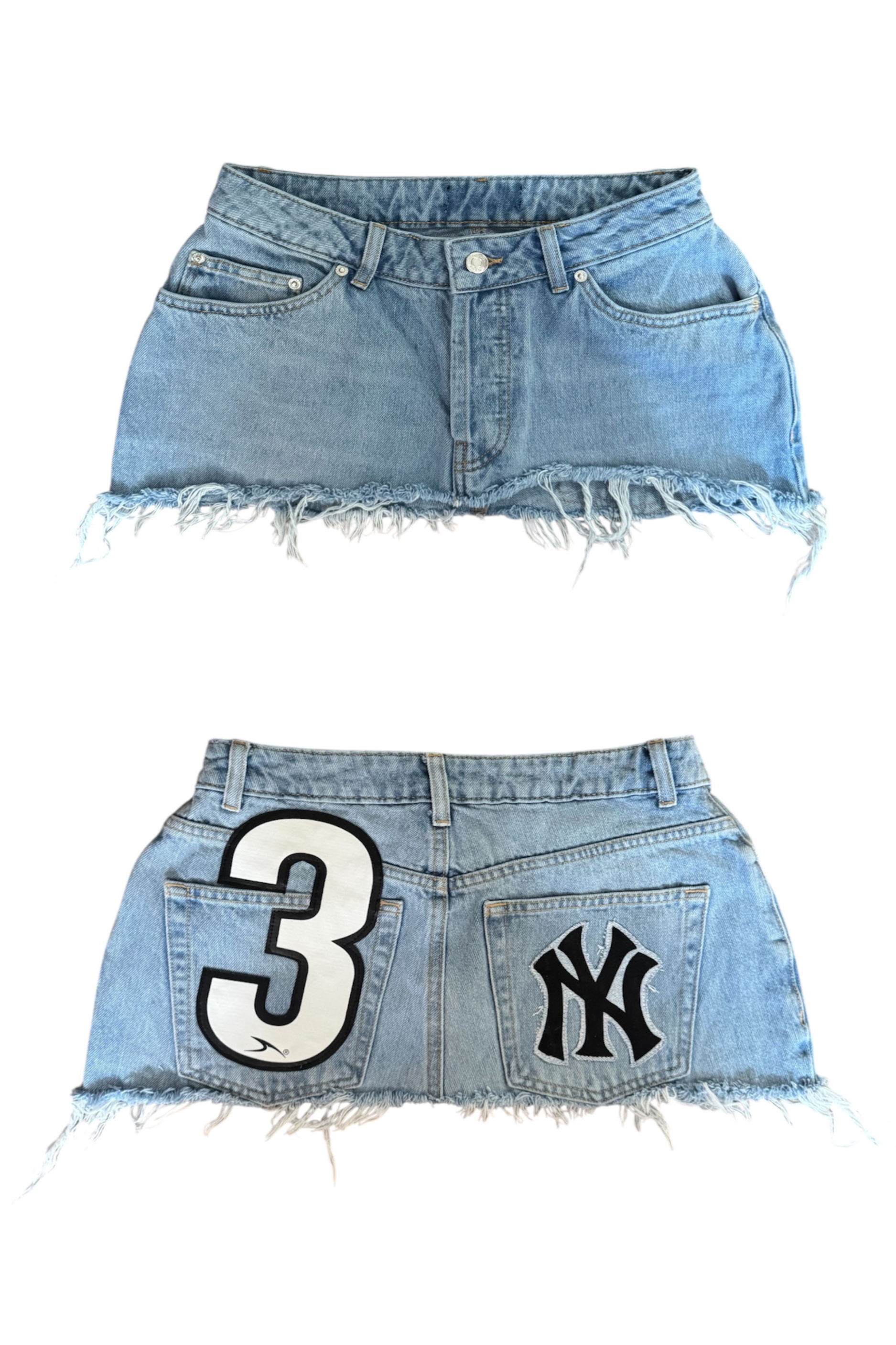 Micro Mini Denim #3 (Size 24)