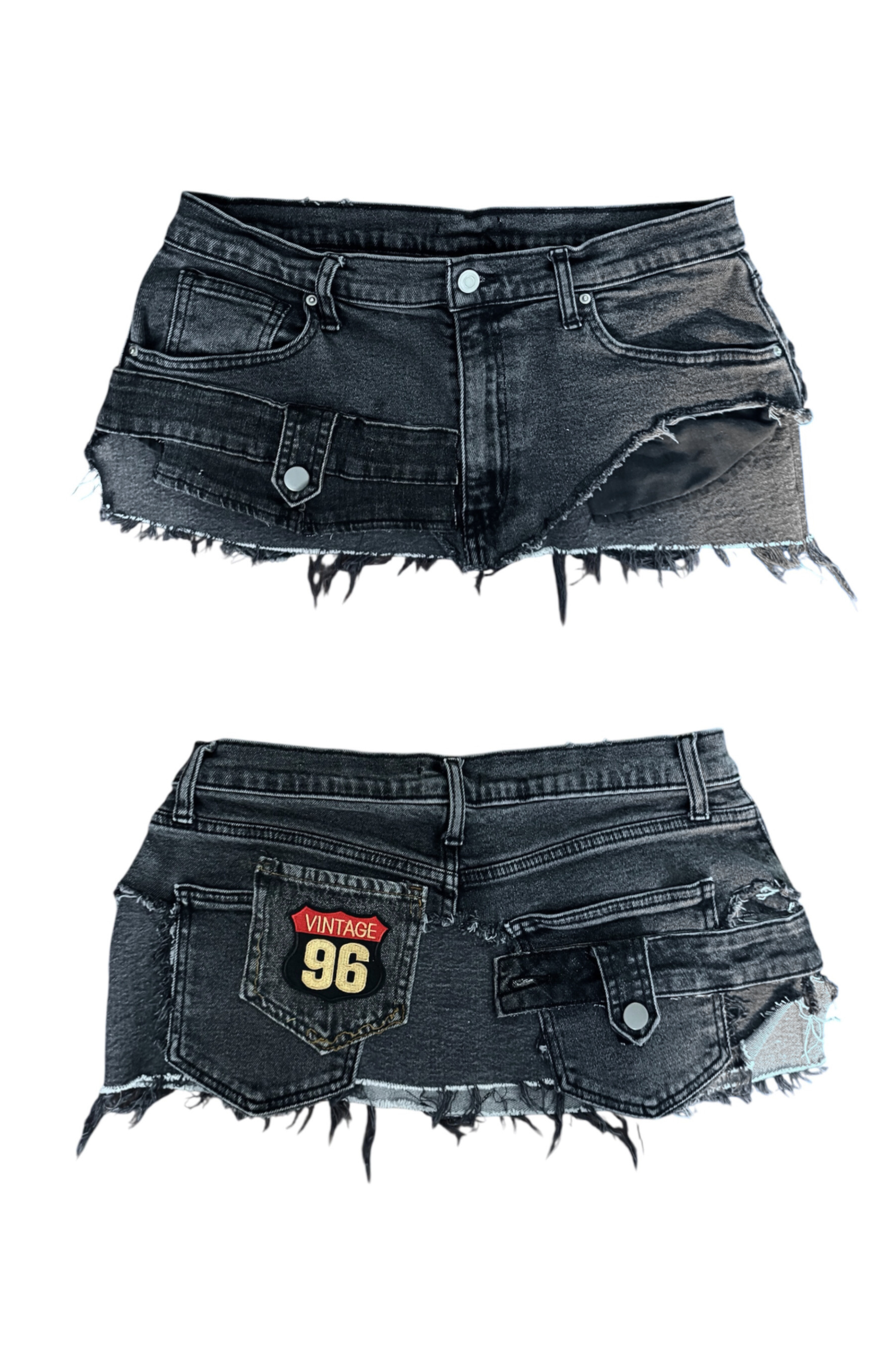 Micro Mini Denim #96 (Size 24)