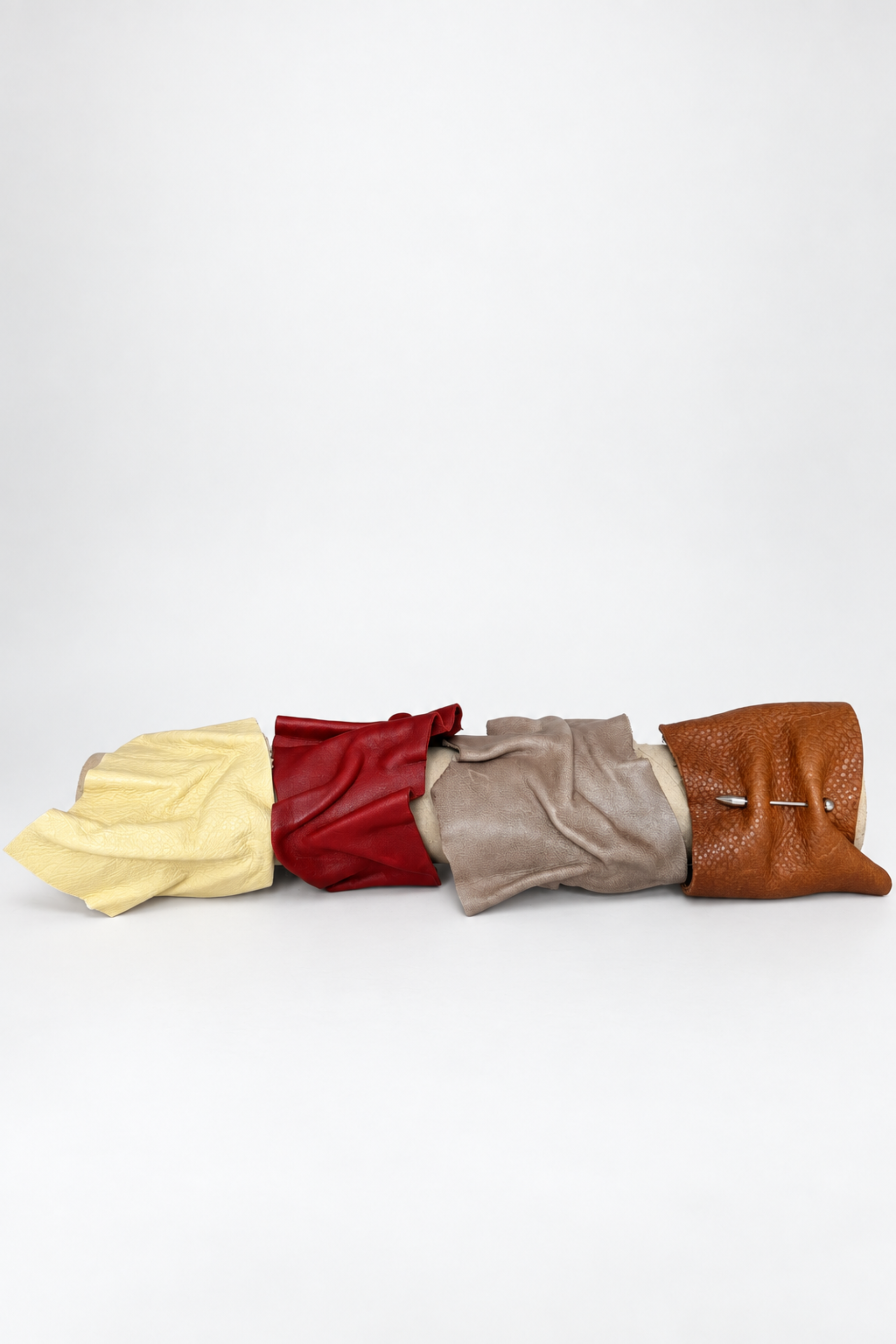 Molded Leather Cuff Bracelet