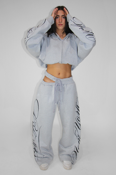 Load image into Gallery viewer, Split Waist Sweats in Gray
