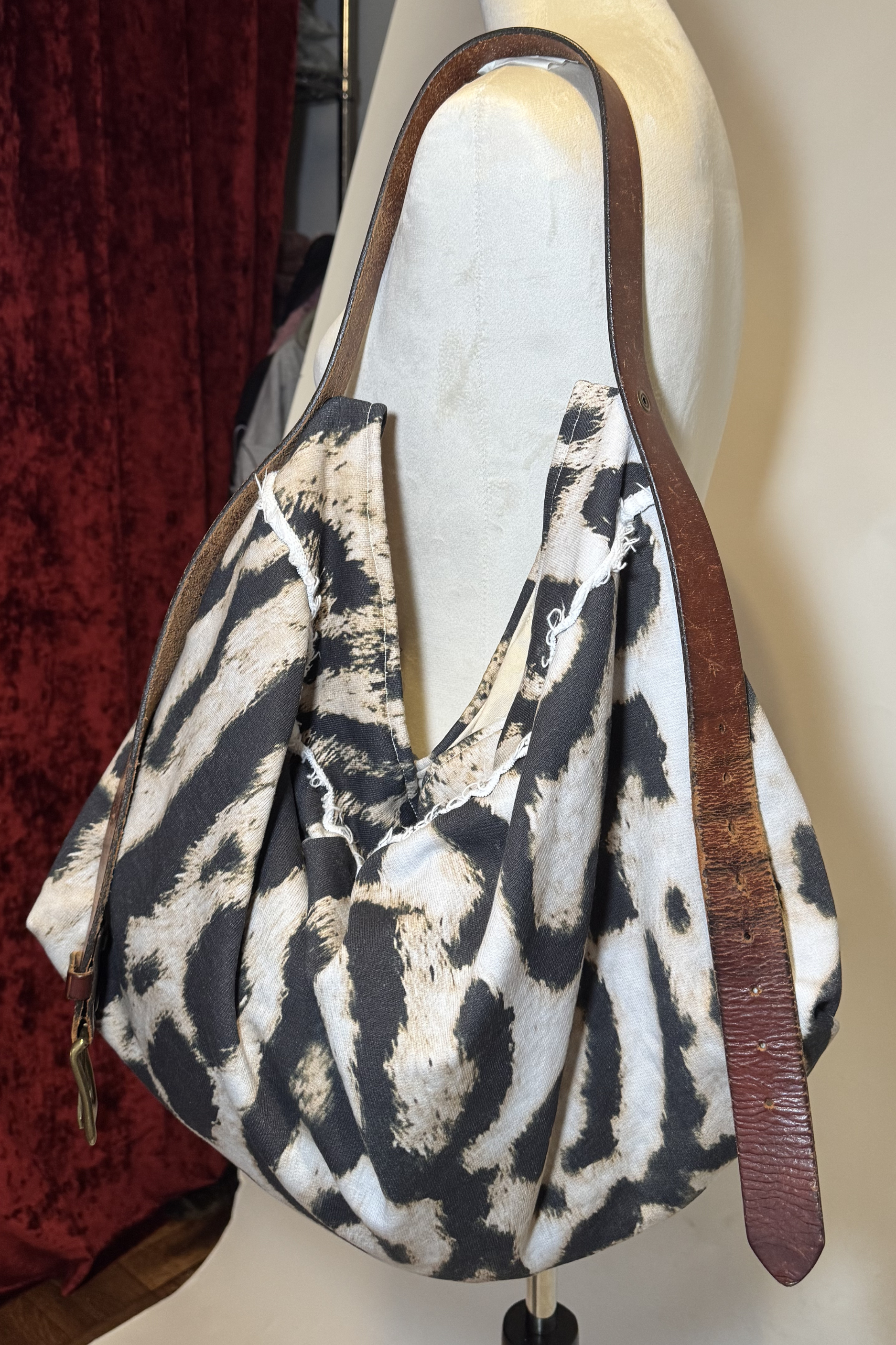 THE BELTED SLING- LEOPARD