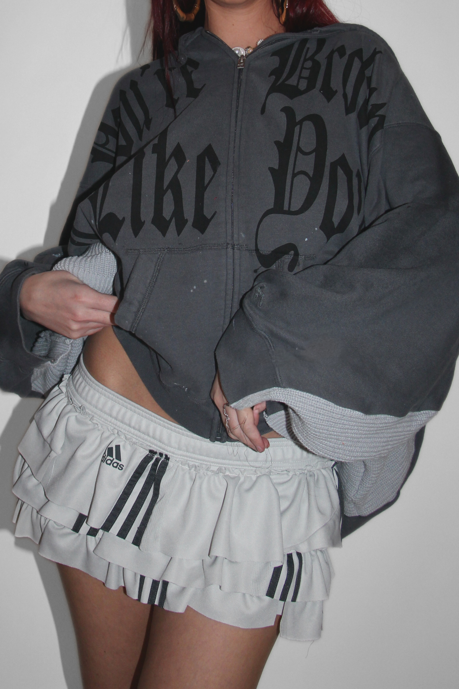RUFFLED MINI SKIRT 02
