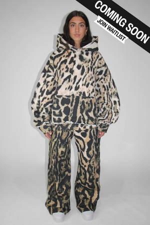 The Leopard Hoodie French Terry