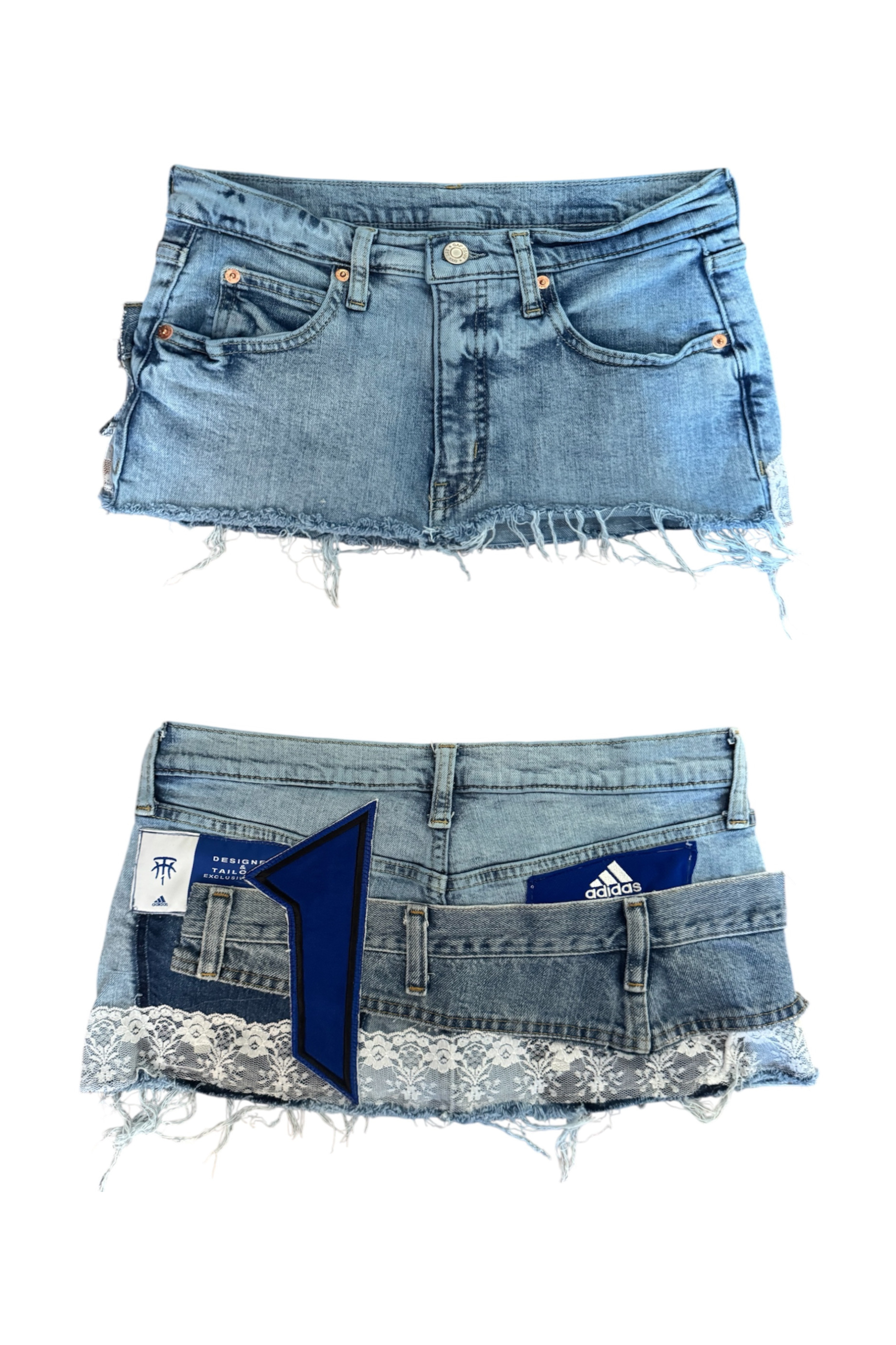 Micro Mini Denim #1 (Size 24)