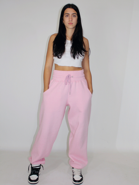 Load image into Gallery viewer, Sculpting Sweatpants in Pink
