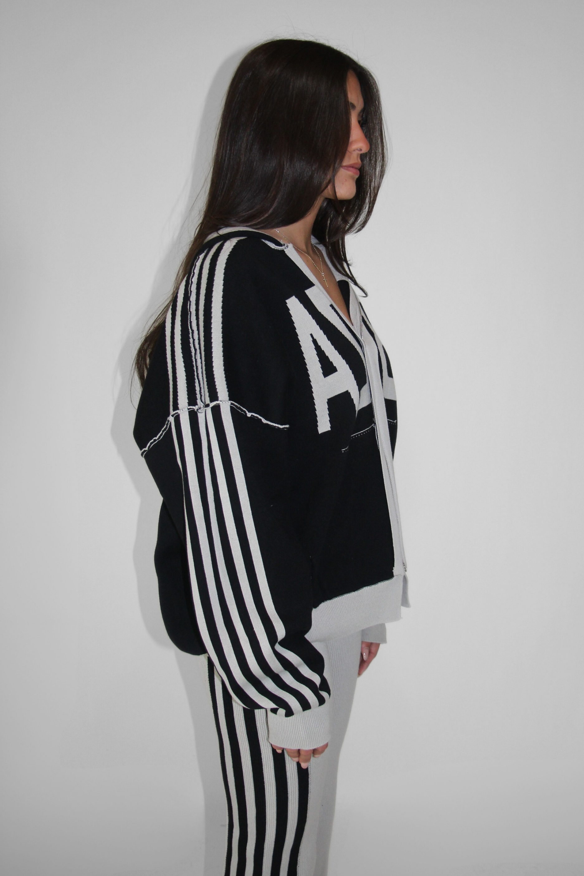 IBIZA Knit Double Zip Hoodie