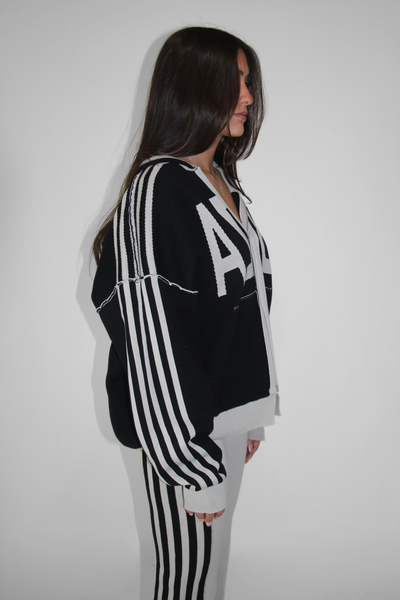 Load image into Gallery viewer, IBIZA Knit Double Zip Hoodie
