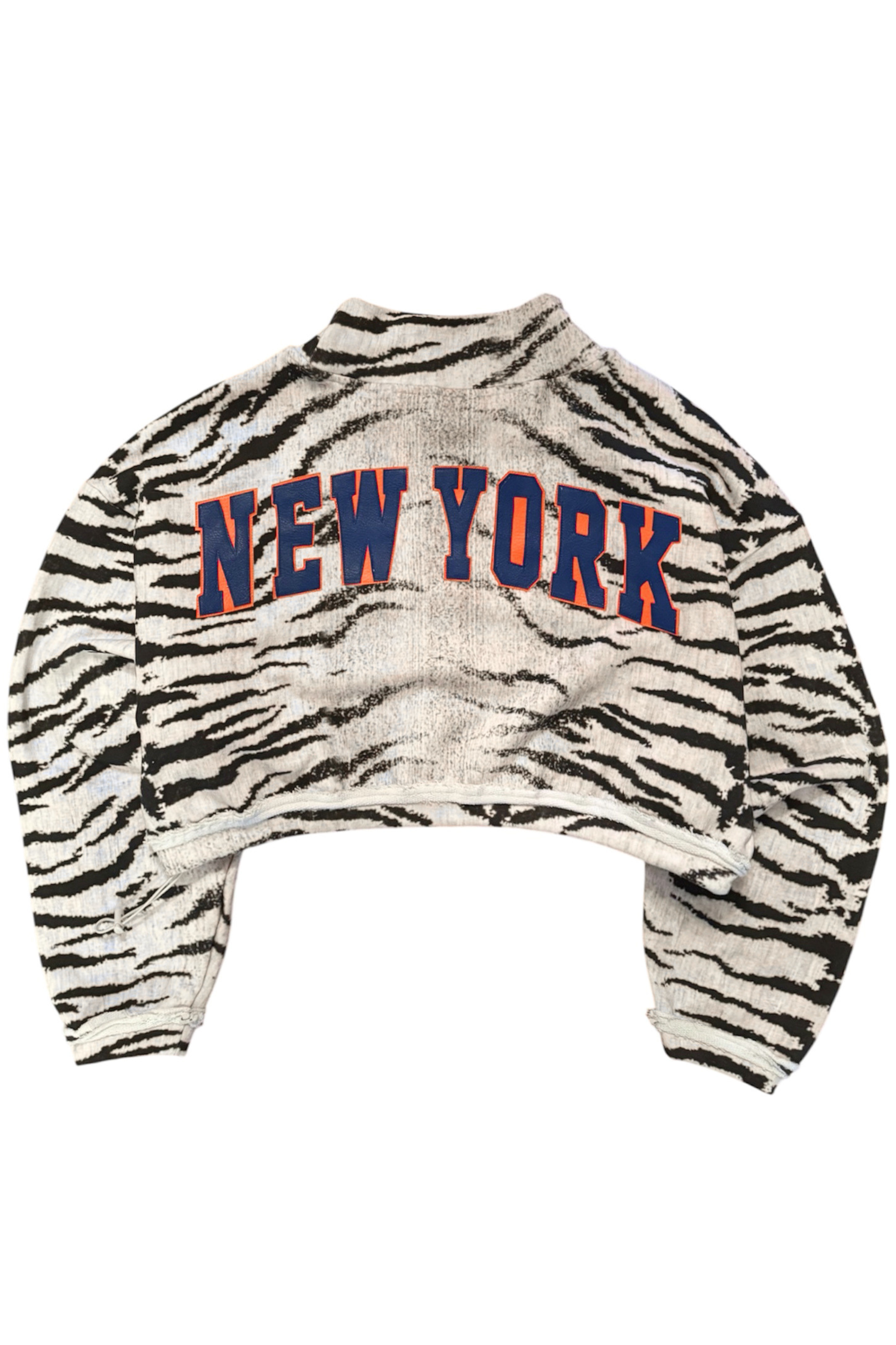 Limited Edition NEW YORK Zebra Mock Neck