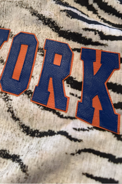 Load image into Gallery viewer, Limited Edition NEW YORK Zebra Mock Neck
