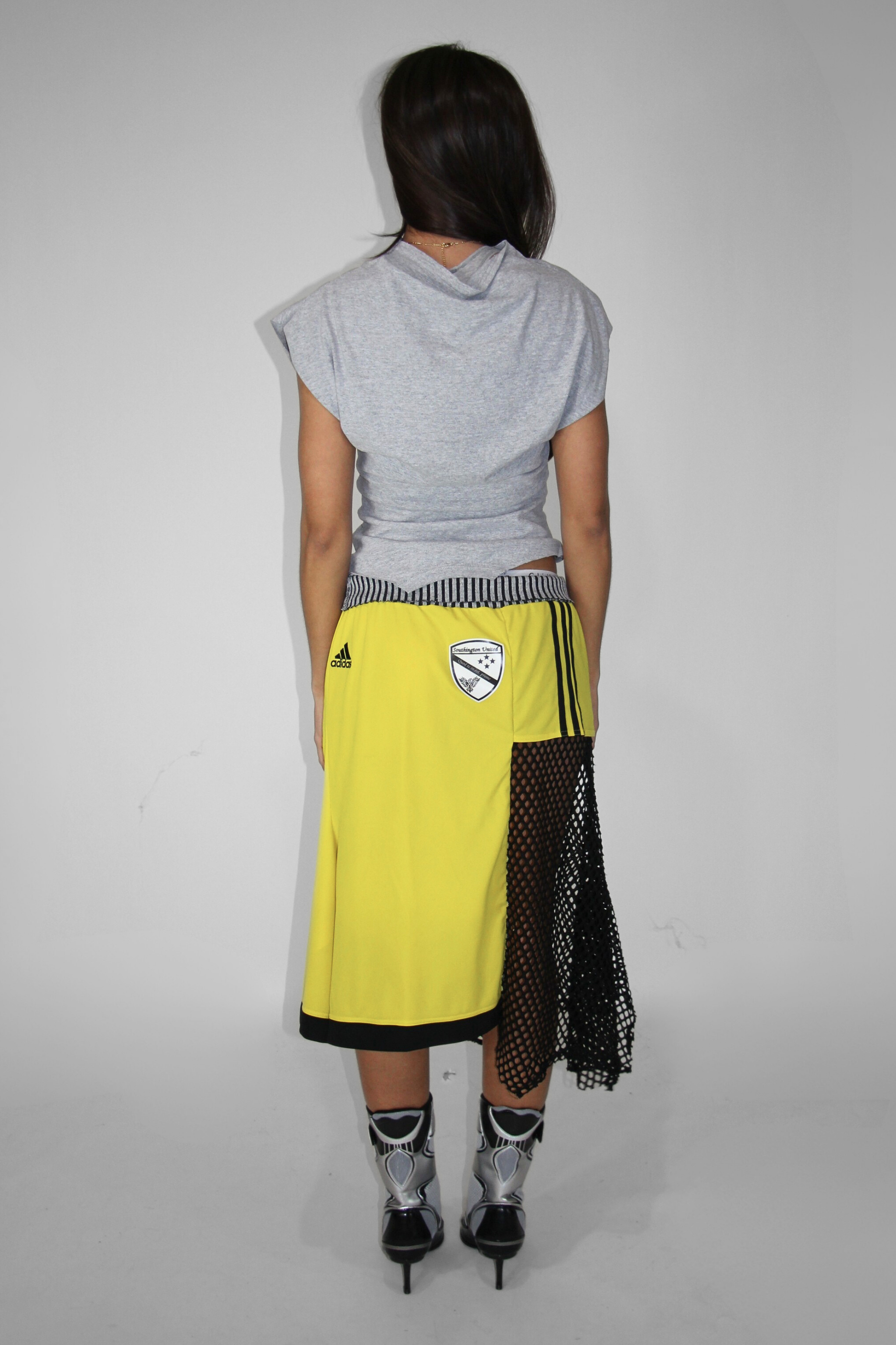 RECONSTRUCTED JERSEY SKIRT 04