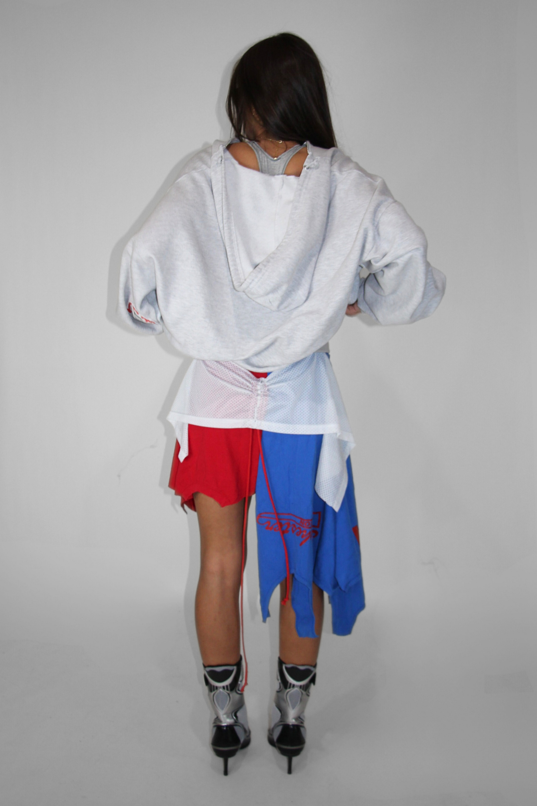 RECONSTRUCTED JERSEY SKIRT 06