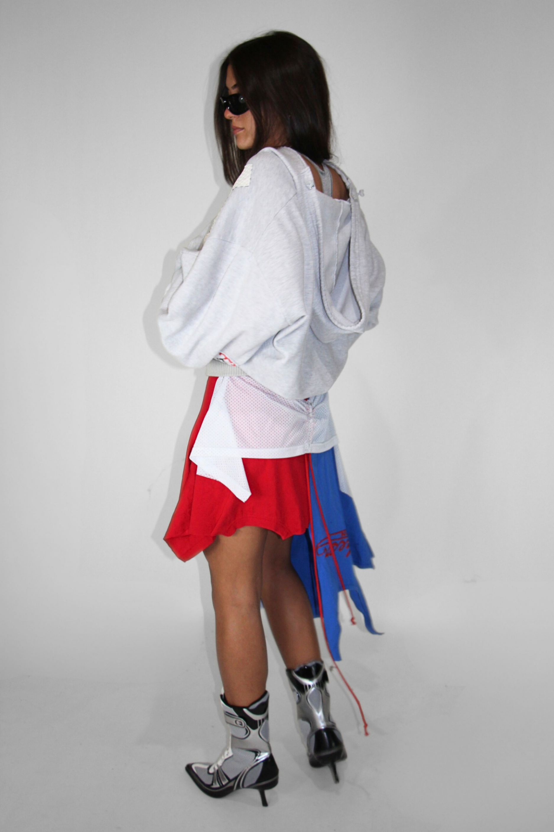 RECONSTRUCTED JERSEY SKIRT 06