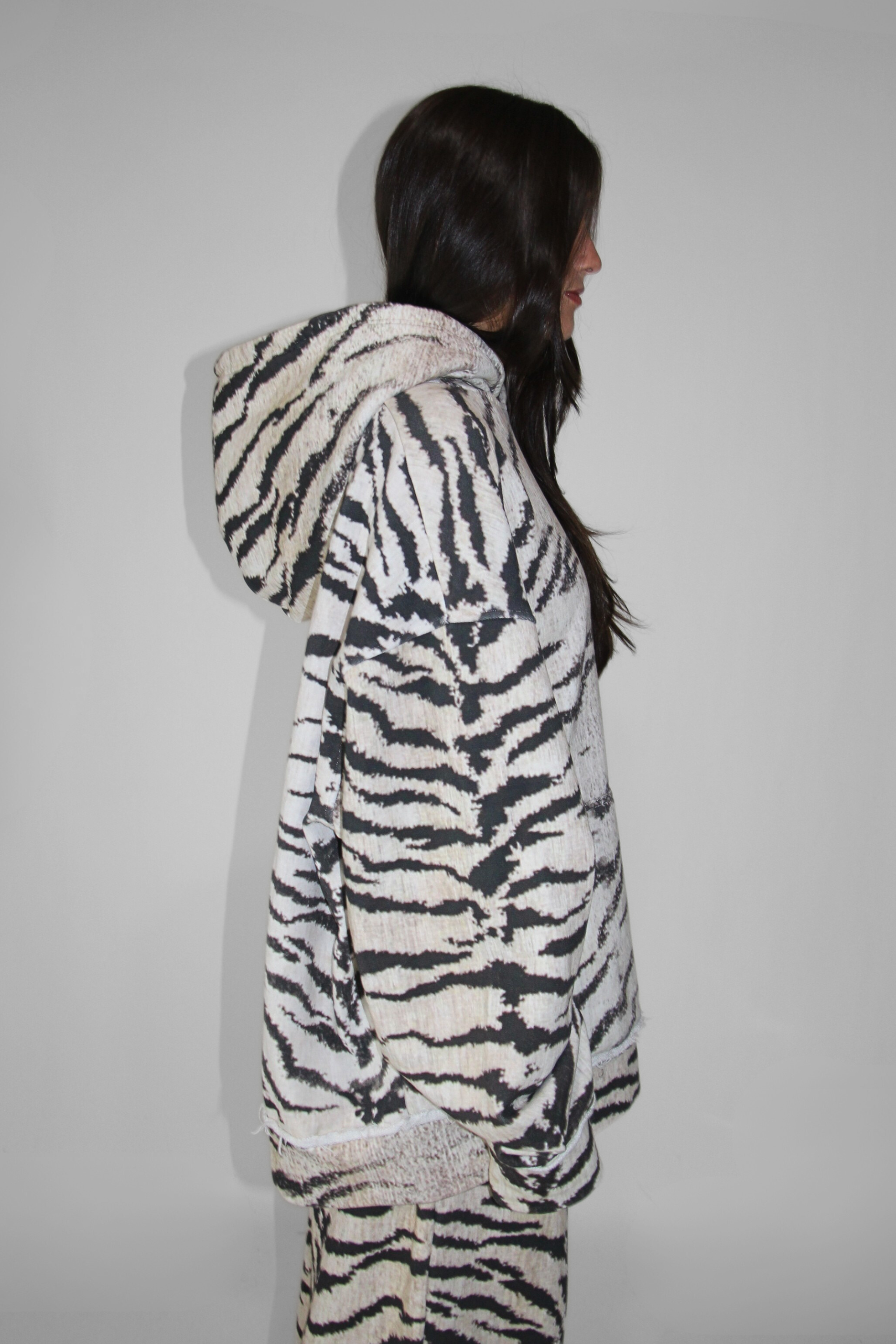 The Zebra Hoodie French Terry